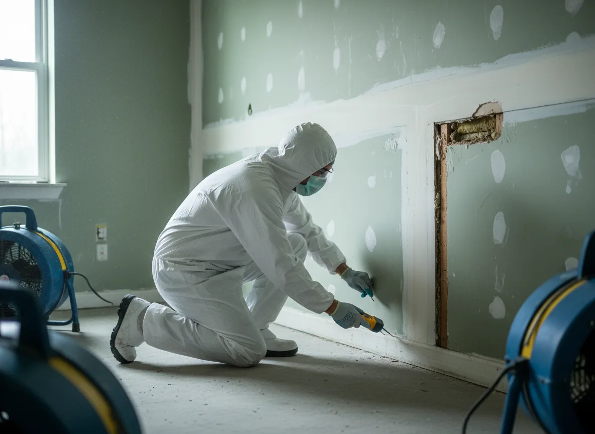 Water Damage Restoration company in Volga, WV